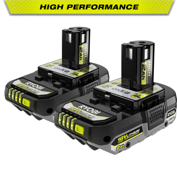 Product photo: 18V ONE+ 2AH LITHIUM HIGH PERFORMANCE BATTERY (2-PACK)