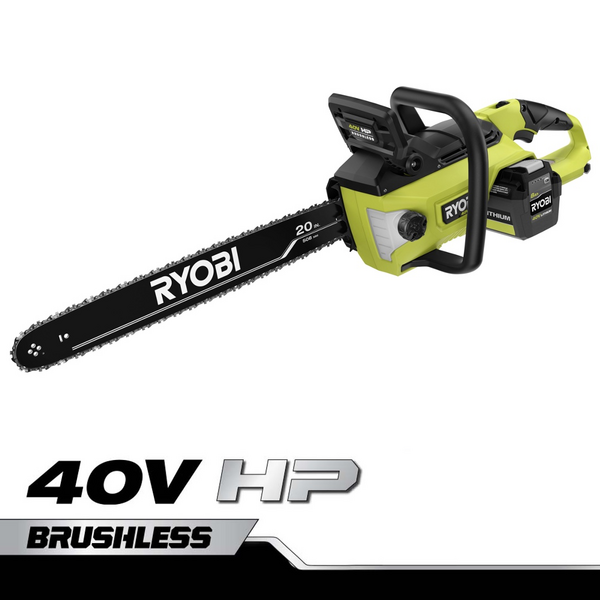 Wosai 40V 16 Inch Brushless Chain Saw Wood Cutting Tool Cordless Chainsaw
