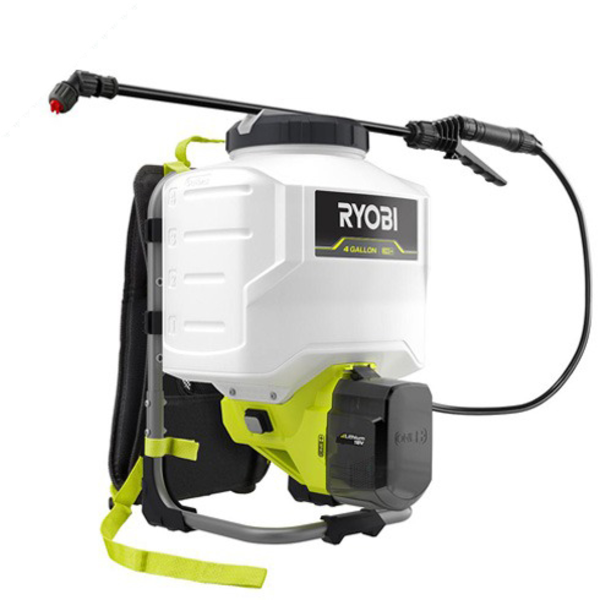 Product photo: 18V ONE+™ 4 Gallon Backpack Chemical Sprayer WITH 2AH BATTERY & CHARGER
