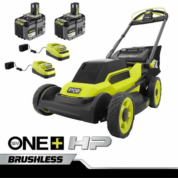 Product photo: 18V ONE+ HP BRUSHLESS 20" SELF-PROPELLED MOWER KIT