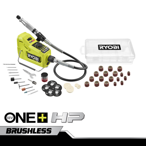 Product photo: 18V ONE+ HP Brushless Cordless Rotary Tool