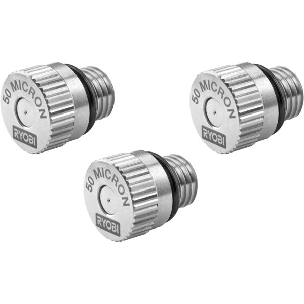 Product photo: 50 Micron Replacement Nozzle 3-Pack For The 18V ONE+ Handheld Electrostatic Sprayer