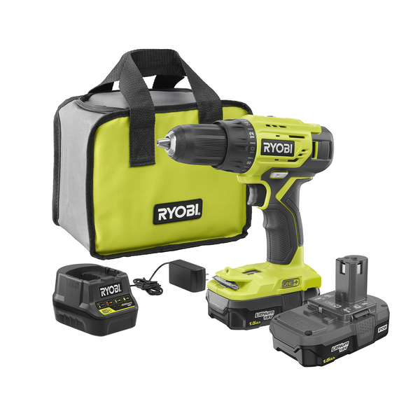 Product photo: 18V ONE+ 2-SPEED 1/2" DRILL/DRIVER KIT