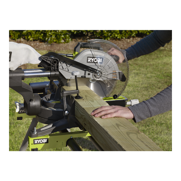 Product photo: 12" Sliding Compound Miter Saw with Laser