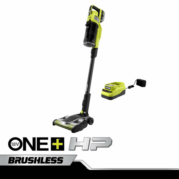 Product photo: 18V ONE+ HP CORDLESS PET STICK VAC KIT WITH DUAL-ROLLER BAR