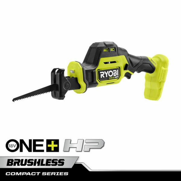 Product photo: 18V ONE+ HP COMPACT BRUSHLESS ONE-HANDED RECIPROCATING SAW