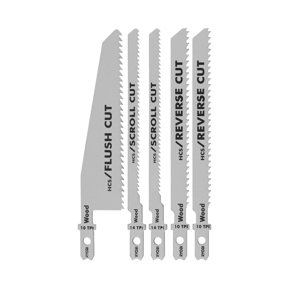 Product photo: 5 PC. Specialty Jig Saw Blade Kit