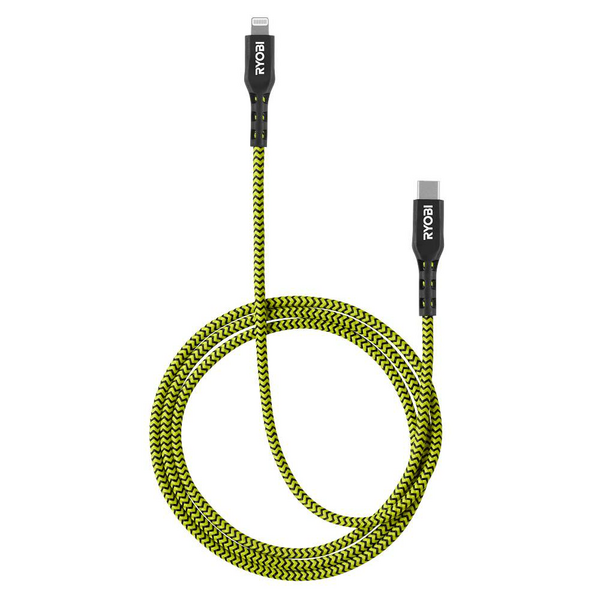 Product photo: 4' USB-C TO LIGHTNING CABLE