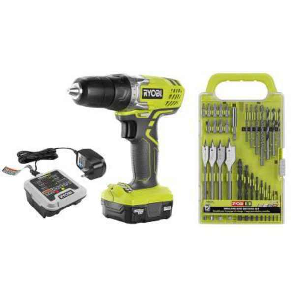 Product photo: 12V Lithium Drill Kit with 31 PC. Drill Bit Kit (Online Only)
