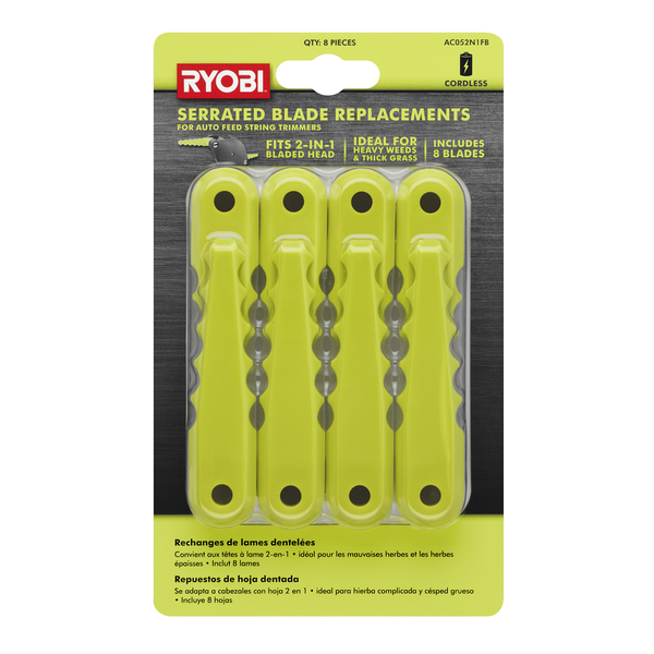 REPLACEMENT FIXED BLADES FOR 2-IN-1 - RYOBI Tools