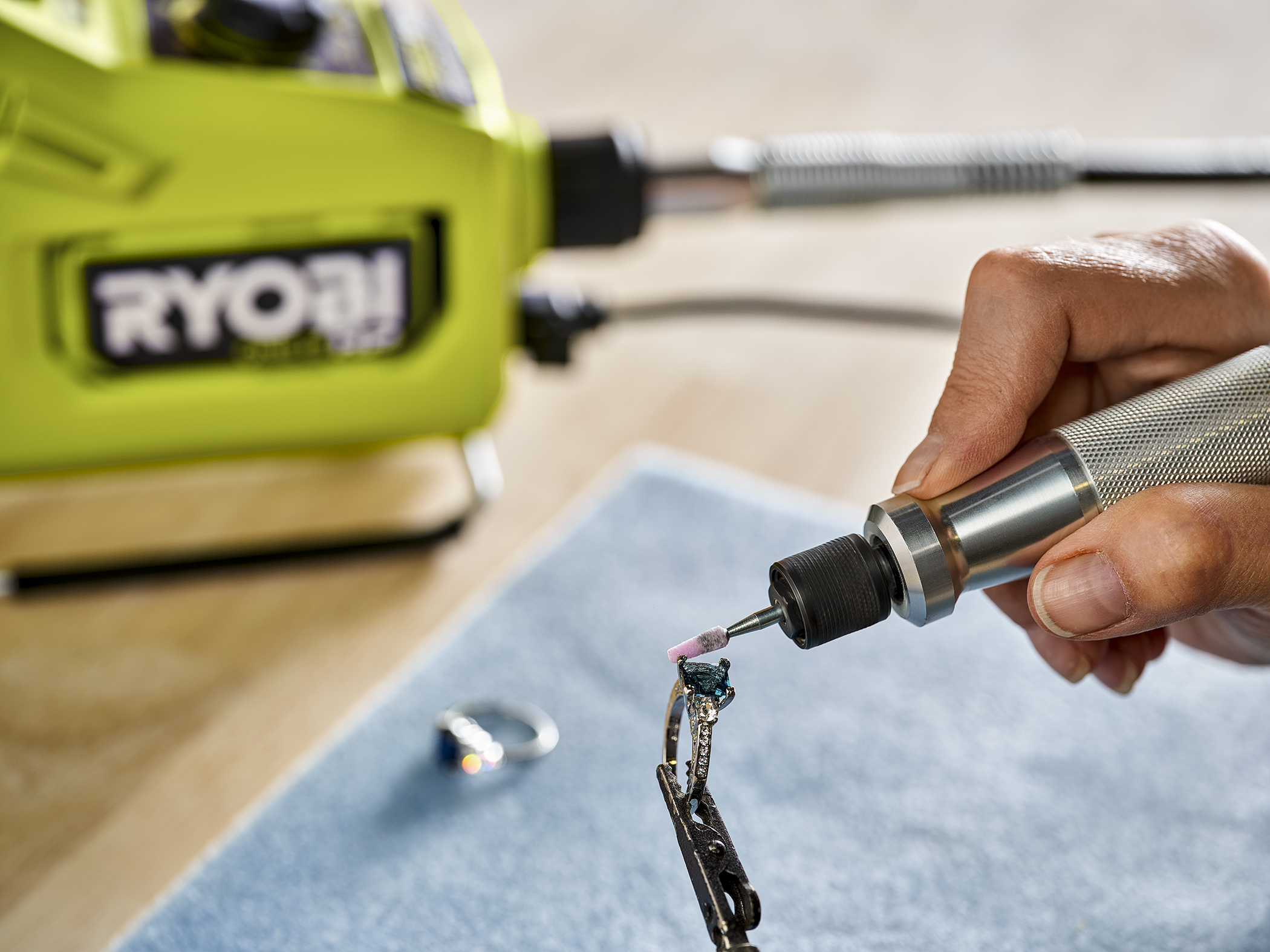 US Cordless Electric Mini Grinder Rotary Tool Drill Kit