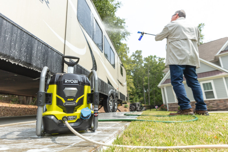 Ryobi discount battery washer