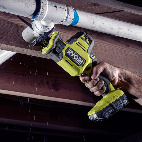 RYOBI 18V ONE+ HP Compact Brushless One-Handed Reciprocating Saw 