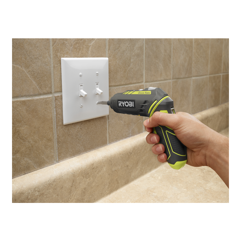 Ryobi 4v quickturn outlet screwdriver