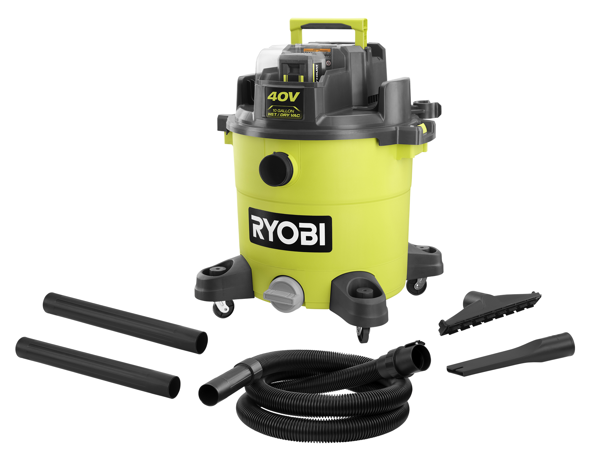 40V 10 GAL. WET/DRY VACUUM KIT RYOBI Tools