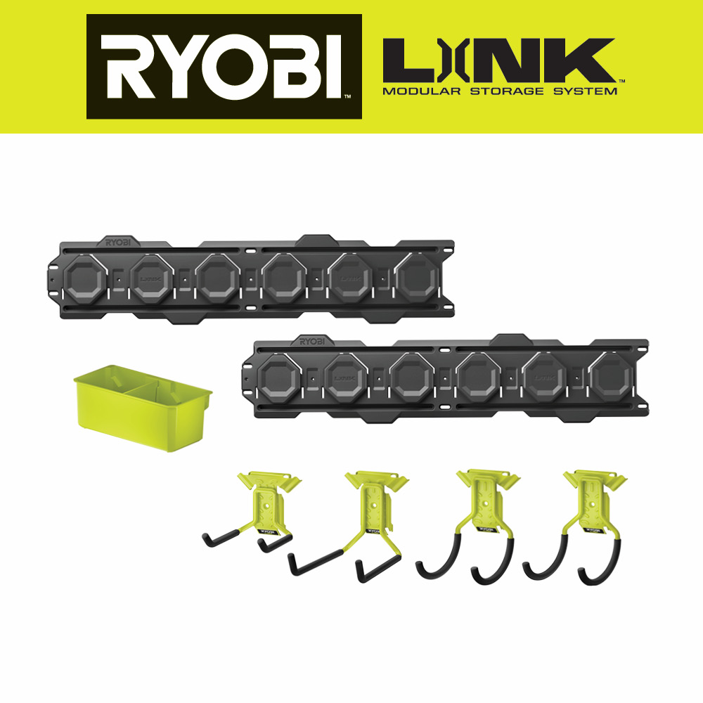 LINK 7 PC. WALL STORAGE KIT - RYOBI Tools