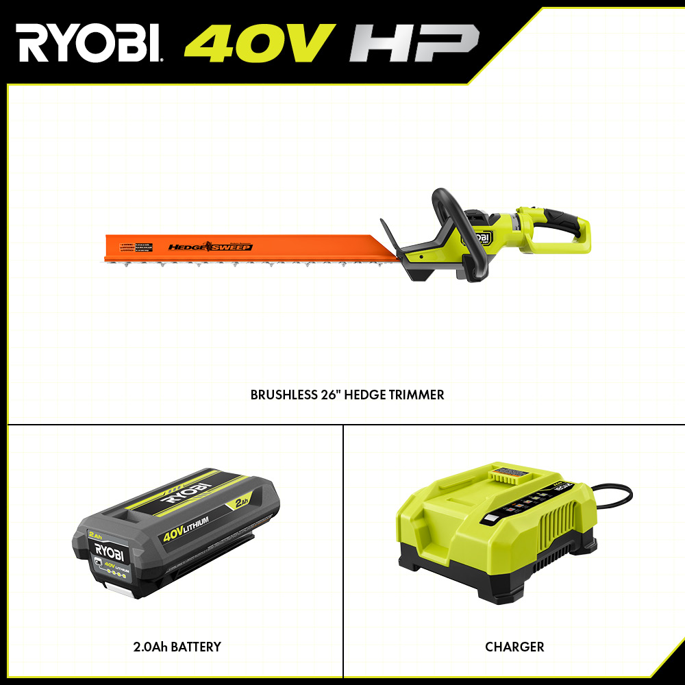 Ryobi 40V HP Brushless 26-Inch Cordless Hedge Trimmer Review
