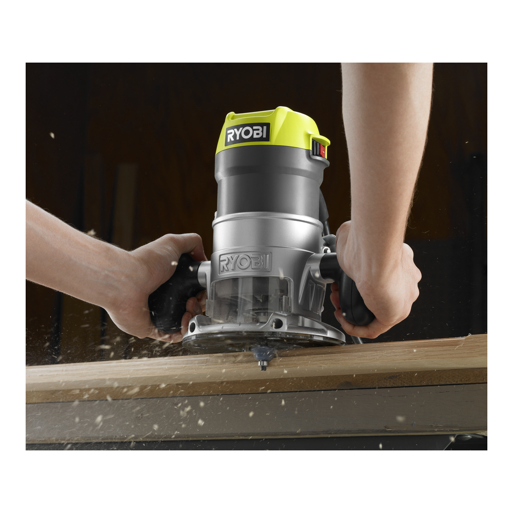 1 1/2 Peak HP Fixed Base Router - RYOBI Tools