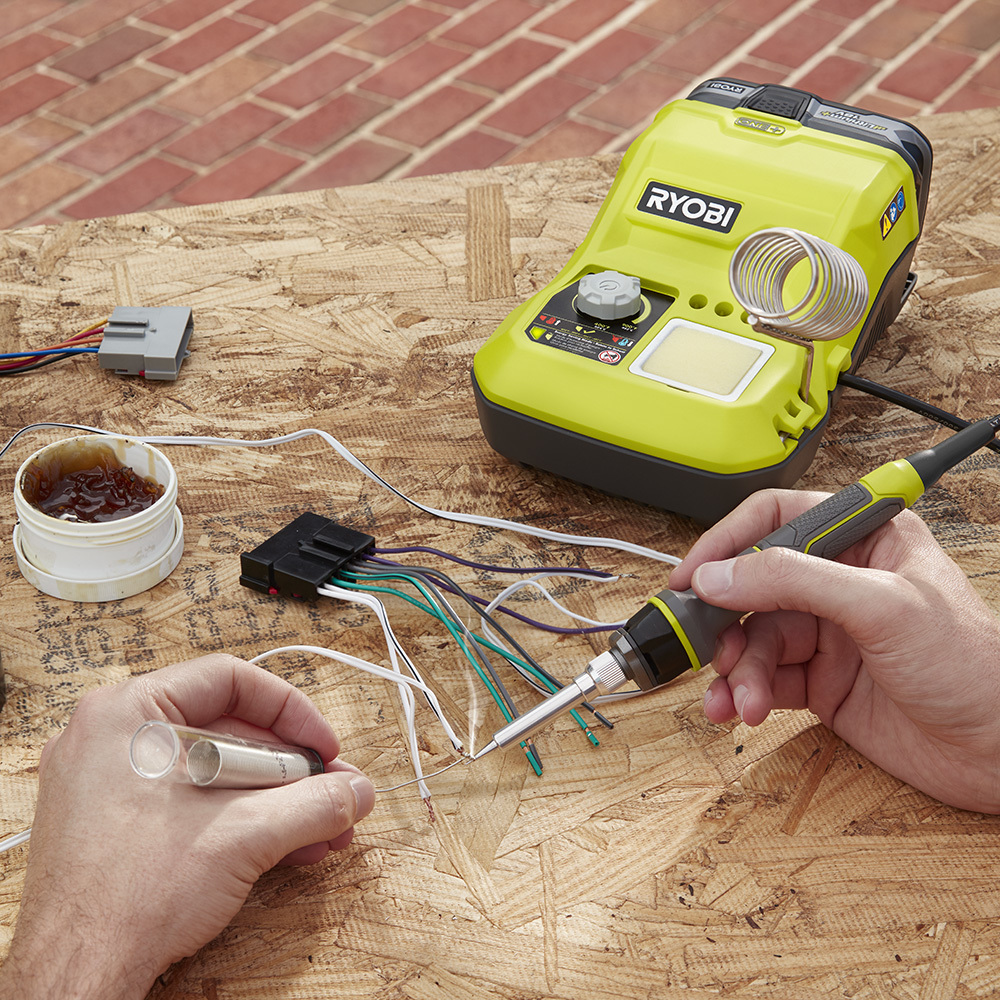 Ryobi one best sale soldering iron