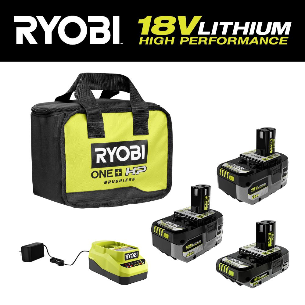 18V ONE+ LITHIUM HIGH PERFORMANCE STARTER KIT - RYOBI Tools