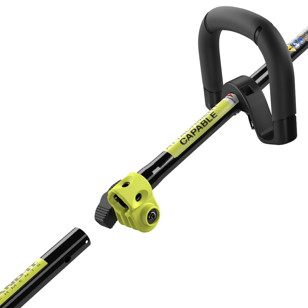 RYOBI 40V Brushless EXPAND-IT Attachment Capable String Trimmer with 4.0Ah  Battery and Charger for sale online