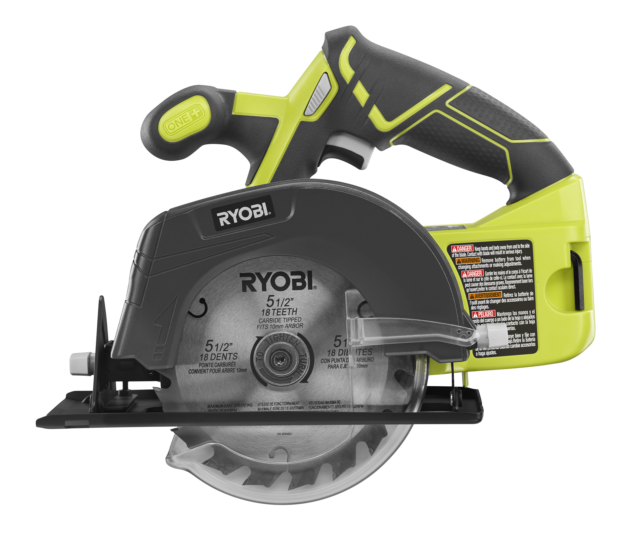 RYOBI 18-Volt Cordless 5 12inch Circular Saw Kit with a 4Ah Battery and  Charger (No Retail Packaging) 