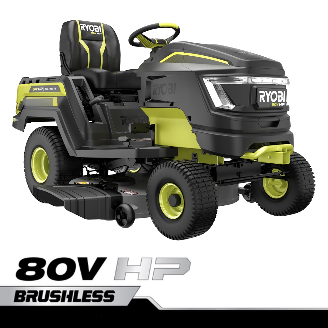 80V HP BRUSHLESS 46" BATTERY CORDLESS ELECTRIC RIDING LAWN TRACTOR
