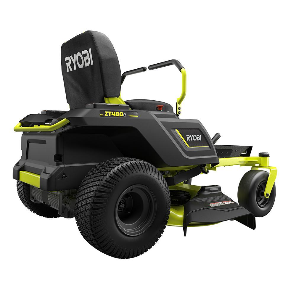 42 100 AH Zero Turn Electric Riding Lawn Mower - RYOBI Tools