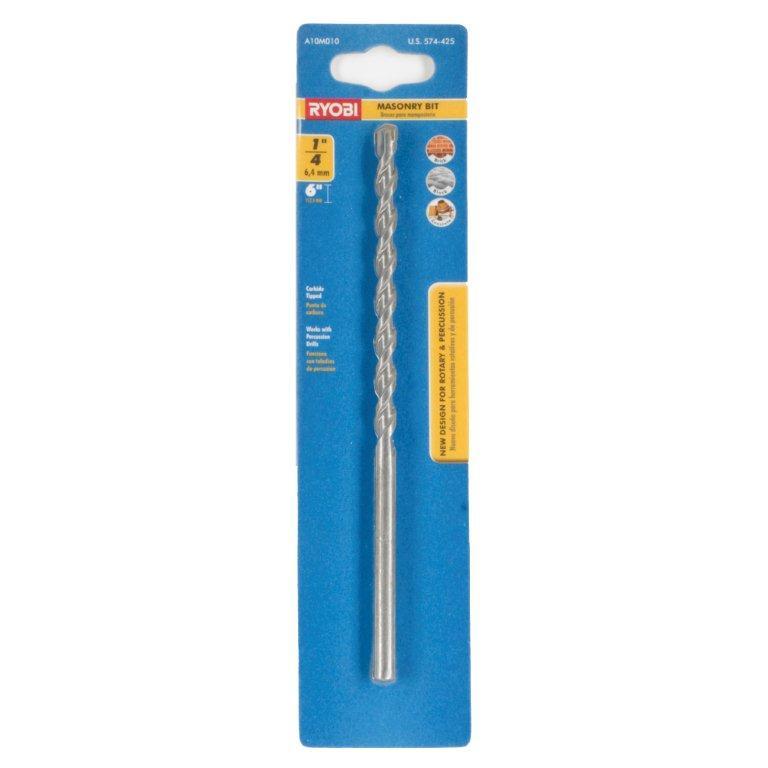 1/4" x 6" Masonry Bit RYOBI Tools