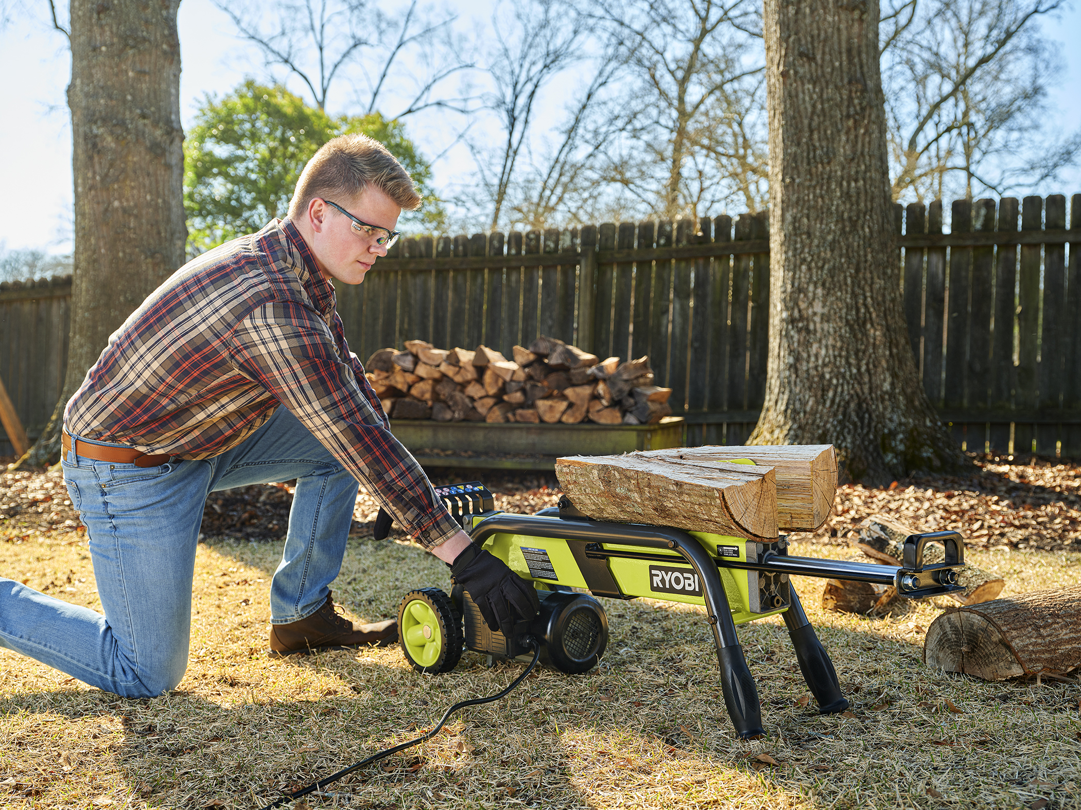 Log Splitter Plans DIY Firewood Wood Cutter Building 20 Ton Build Your Own  PLANS DIY 