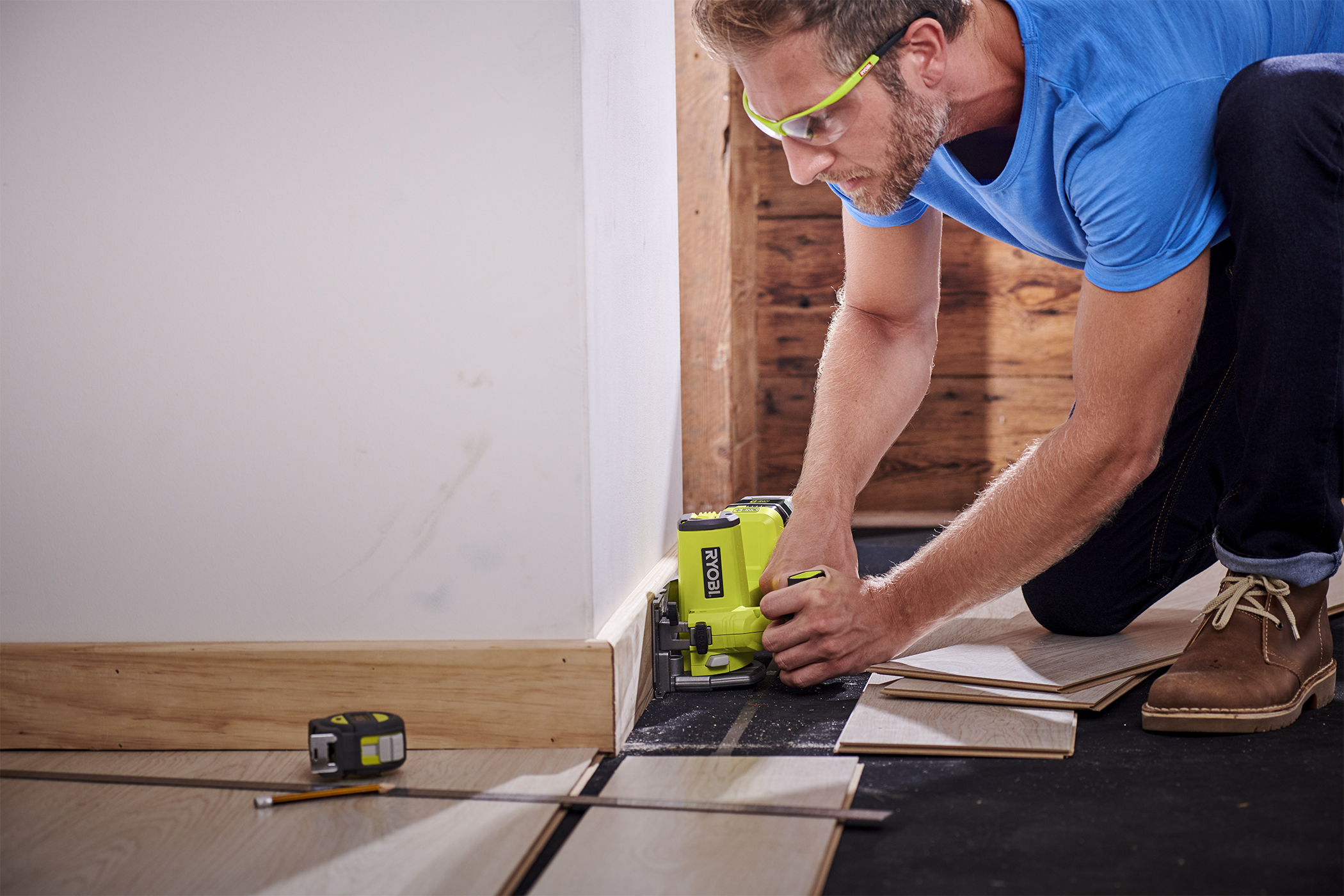 Ryobi 18-Volt One+ Cordless Multi-Material Saw (Tool Only) P555