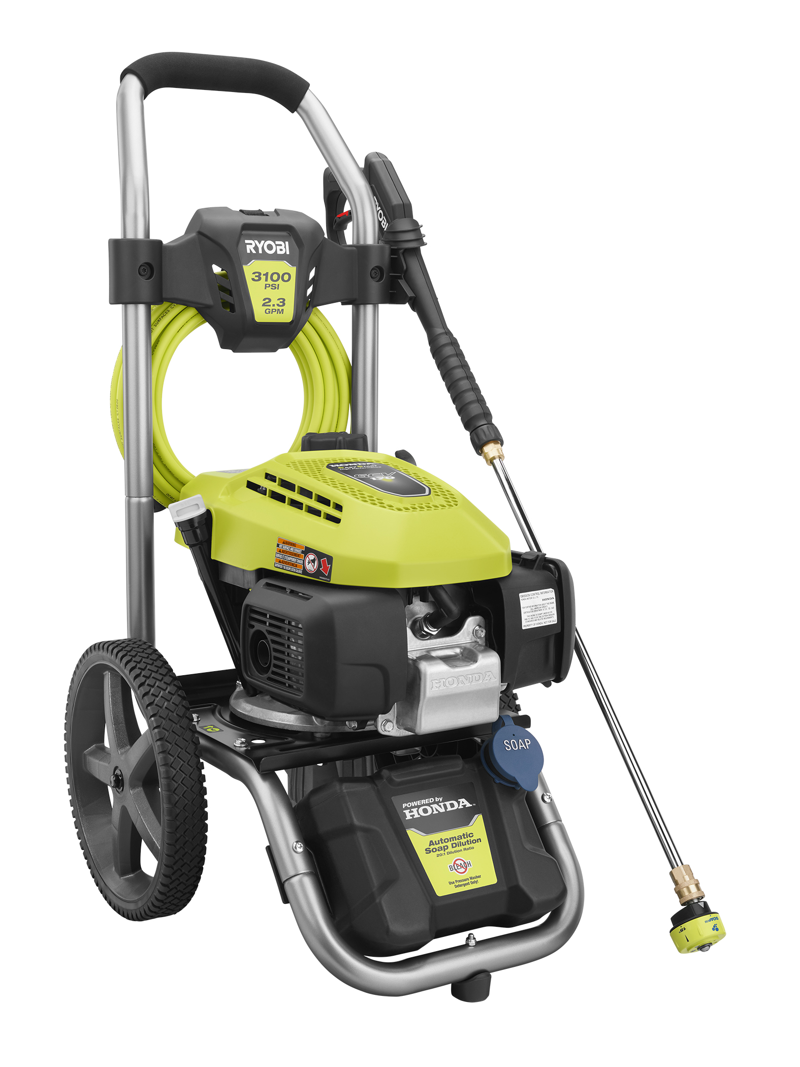 3100 PSI 2.3 GPM Cold Water Gas Pressure Washer - RYOBI Tools