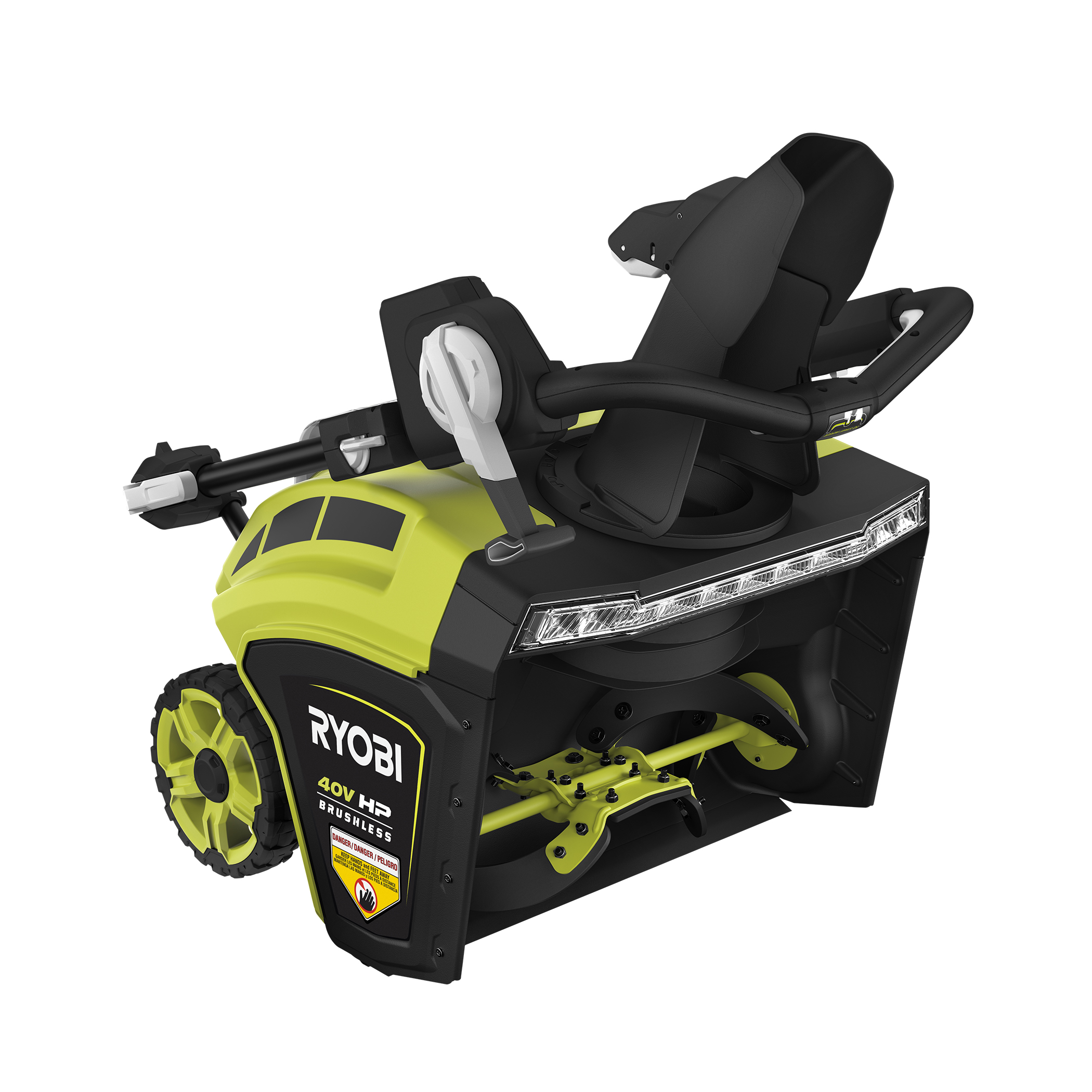 BLACK+DECKER - Try the NEW! 40V MAX* Lithium 21 In. Brushless Snow Thrower.  21 In. clearing path allows for a fast, efficient snow removal. Check it  out, here
