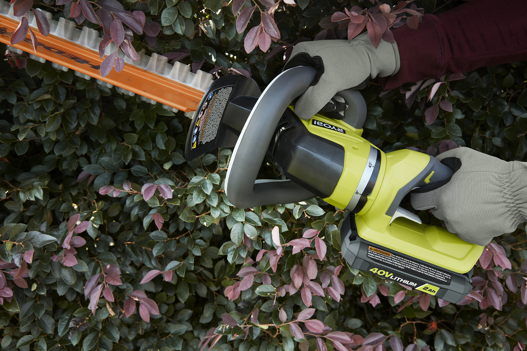 24 in. 40-Volt Lithium-Ion Cordless Battery Hedge Trimmer (Tool Only) –  Ryobi Deal Finders