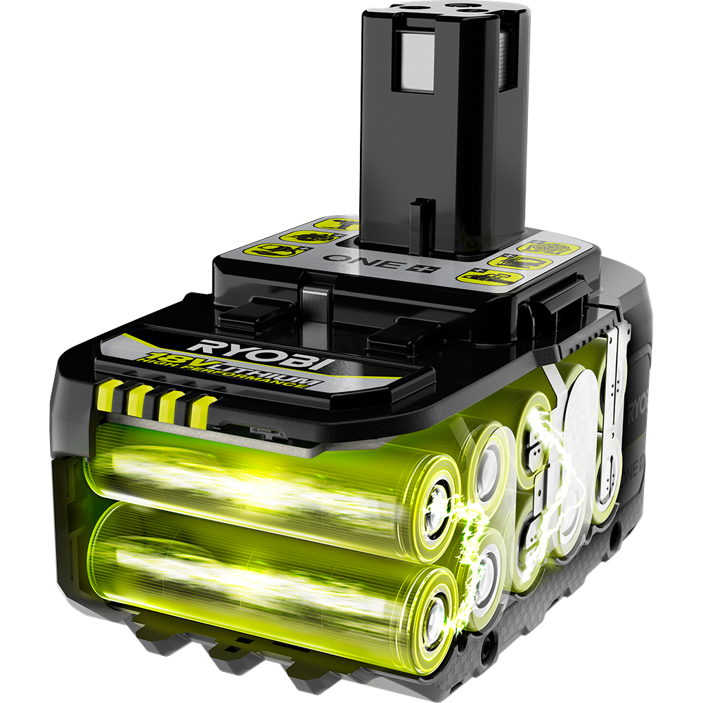 Marteau perforateur compact Ryobi 18 V avec 2 batteries au lithium 18 V 1,5  Ah