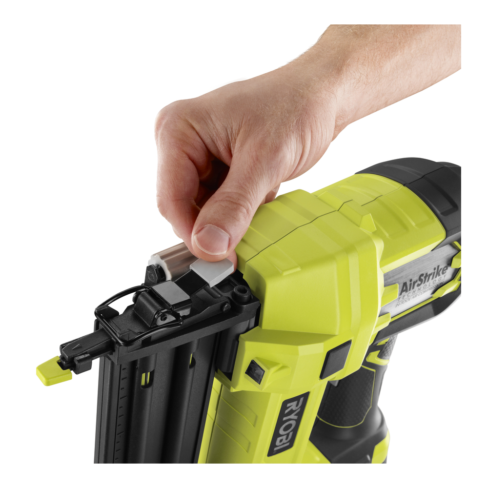 Ryobi 18V One+ 18 Gauge Cordless Brad Nailer Kit (Includes: P320 Brad Nailer , P102 Lithium-Ion Battery Pack, P118b Charger), Size: 8 in