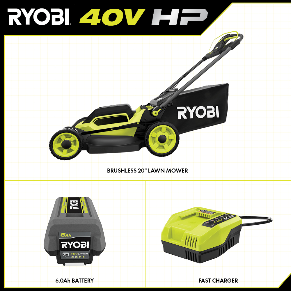 RYOBI 20” Fabric Replacement Mower Grass Bag AC20GB - The Home Depot