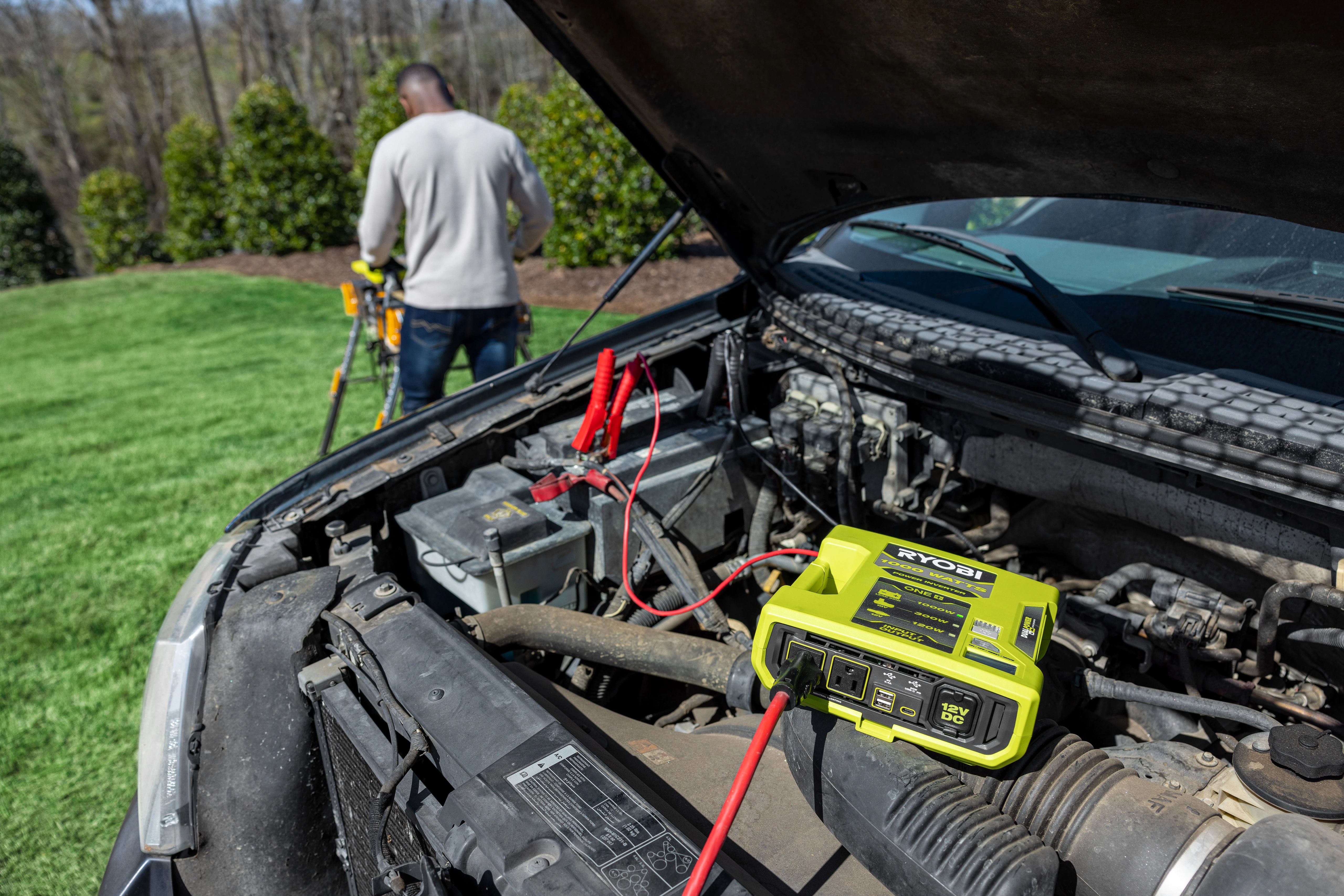 Photo: Power By Connecting Directly to a Car Battery