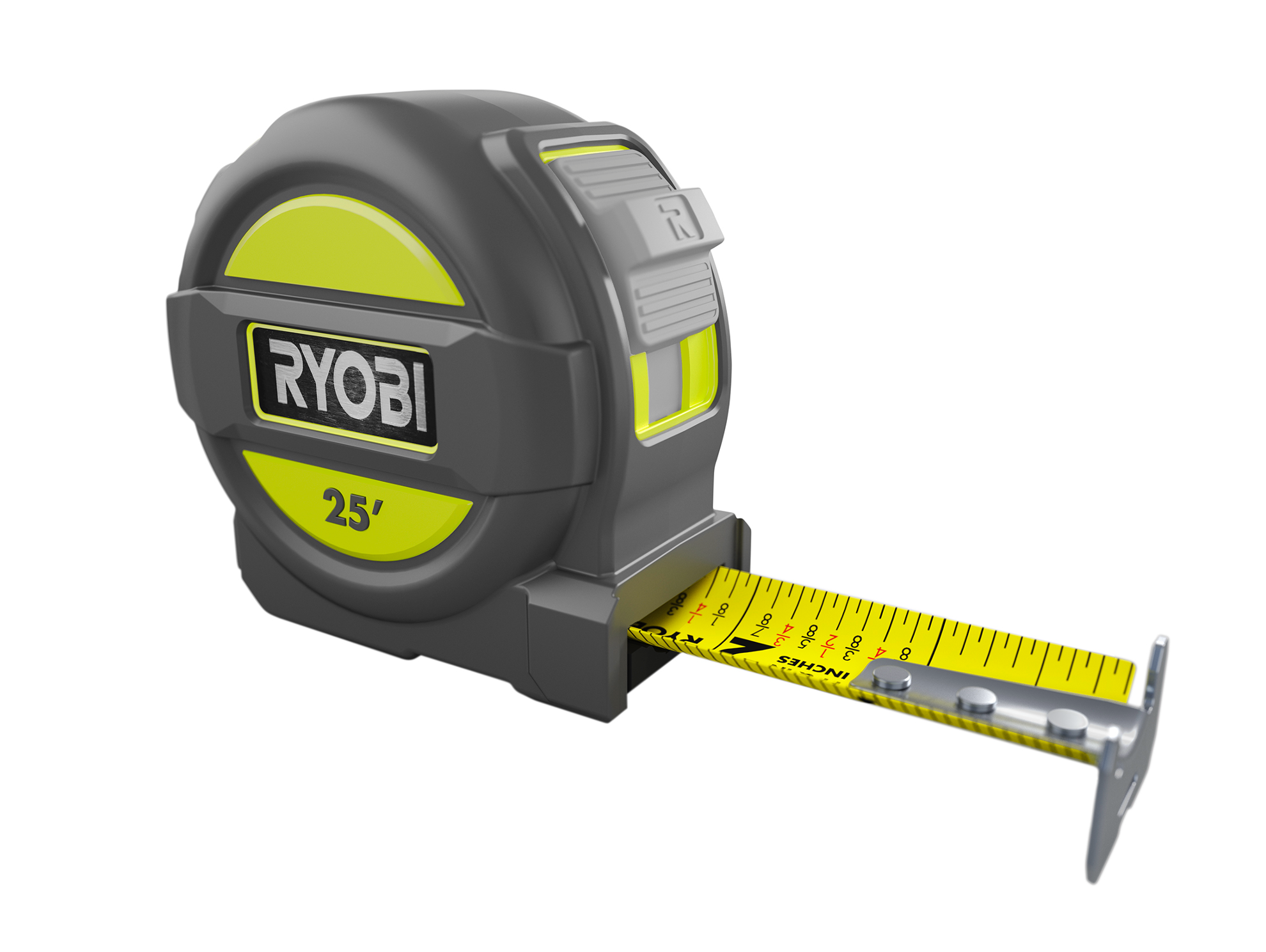 Project Source 25-ft Tape Measure Rubber | 66113