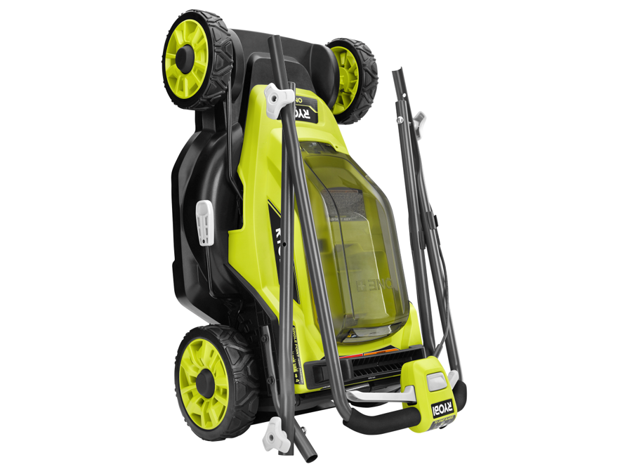 Ryobi lawn mower 18v battery hot sale