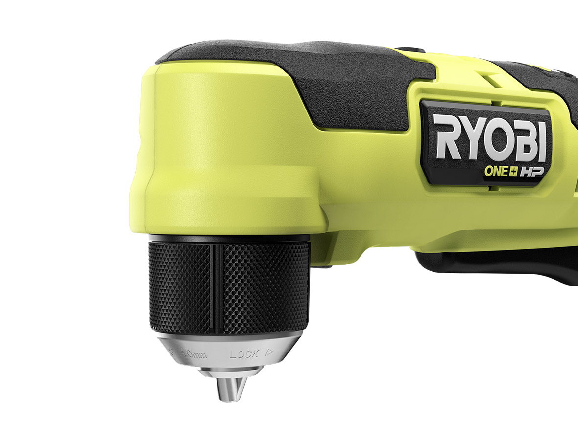 New Ryobi 18 Volt Right Angle 90 Degree Drill Attachment 3/8 Chuck A10raa1