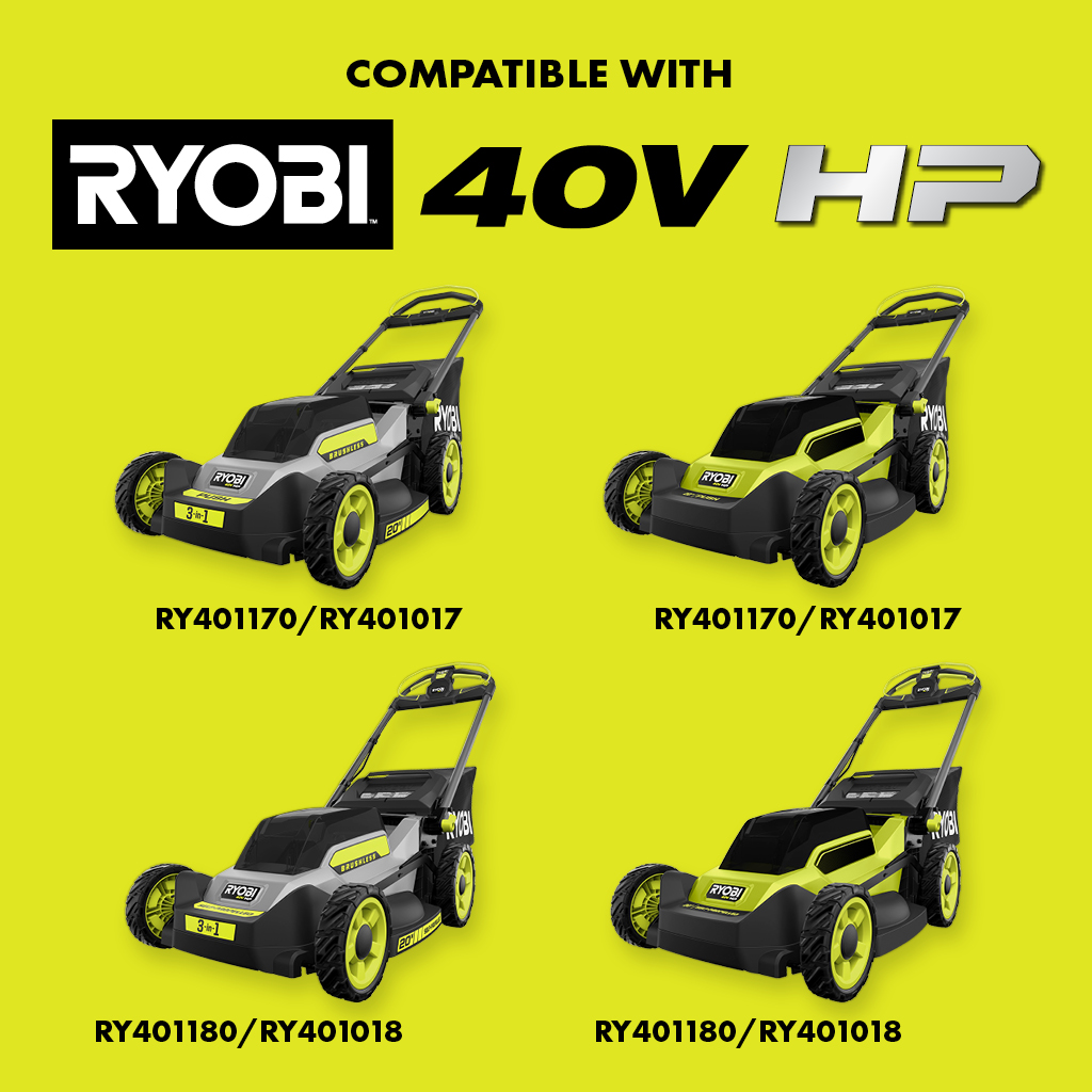 Compatible with RYOBI 20” Lawn Mowers