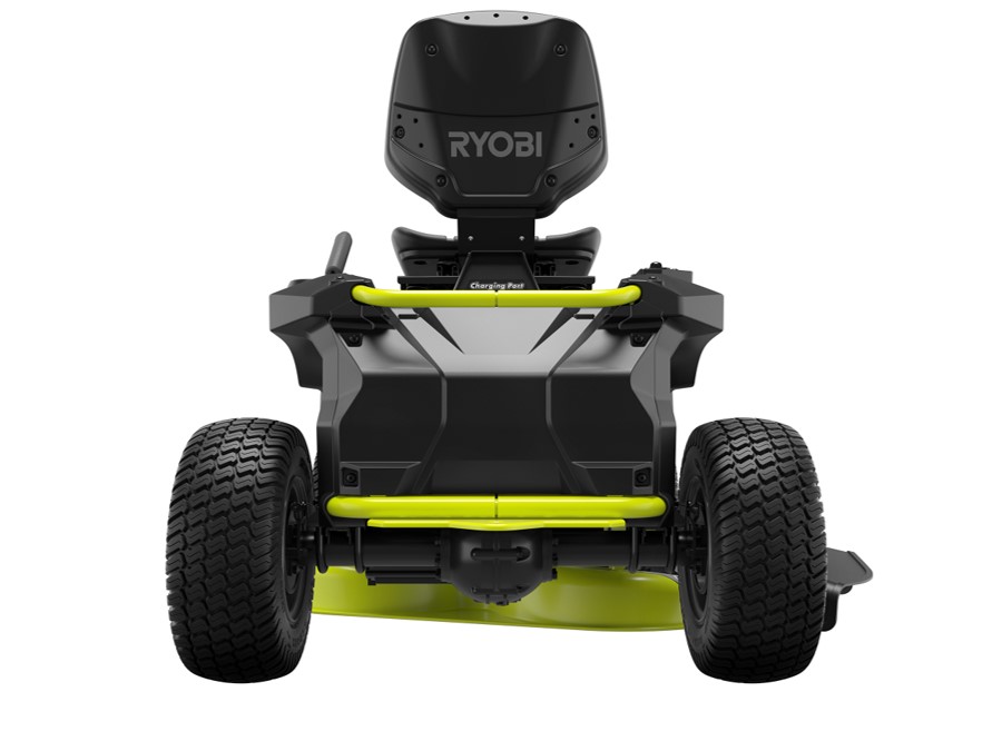 38 75 Ah Electric Riding Lawn Mower Ryobi Tools