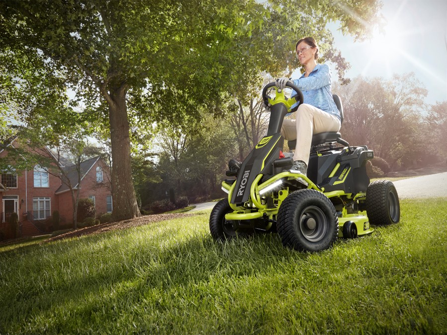 38 inch riding discount mower