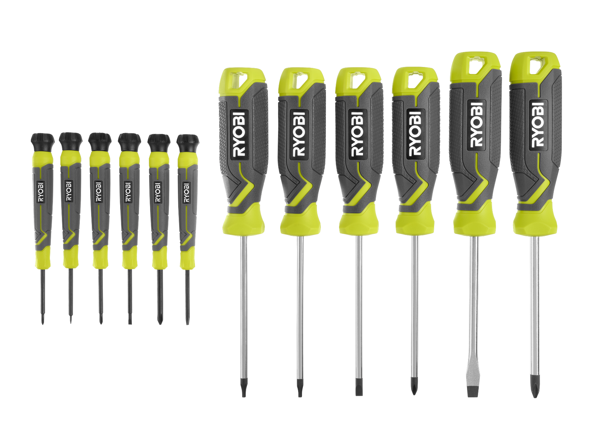 Screwdriver Set 12 Piece With Cushion Grip RYOBI Tools