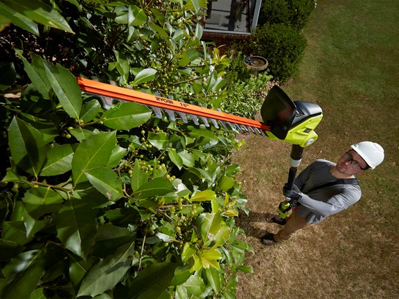 Ryobi hedge trimmer with extension pole sale