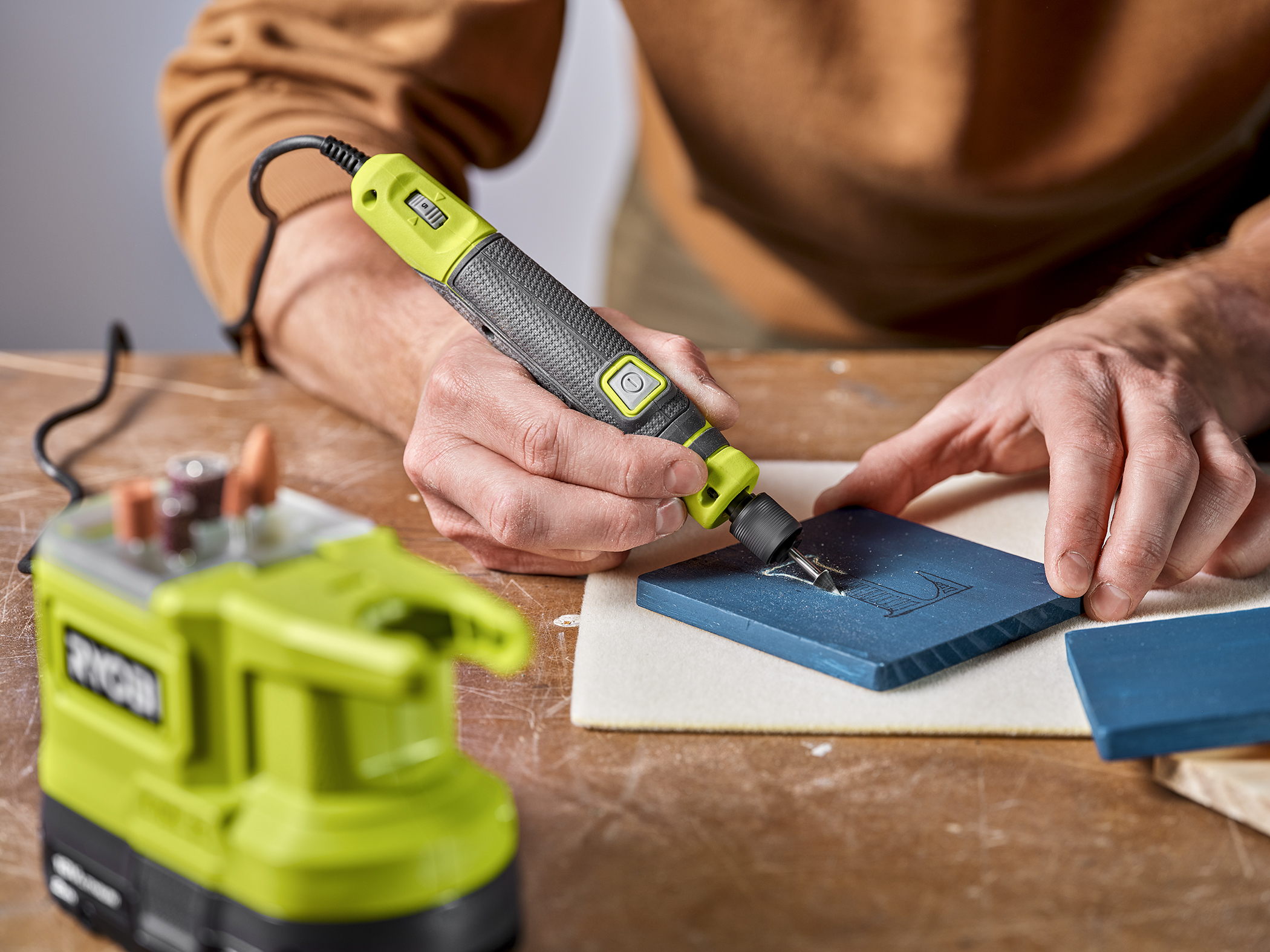 RYOBI 18V ONE+ Precision Craft Rotary Tool Kit