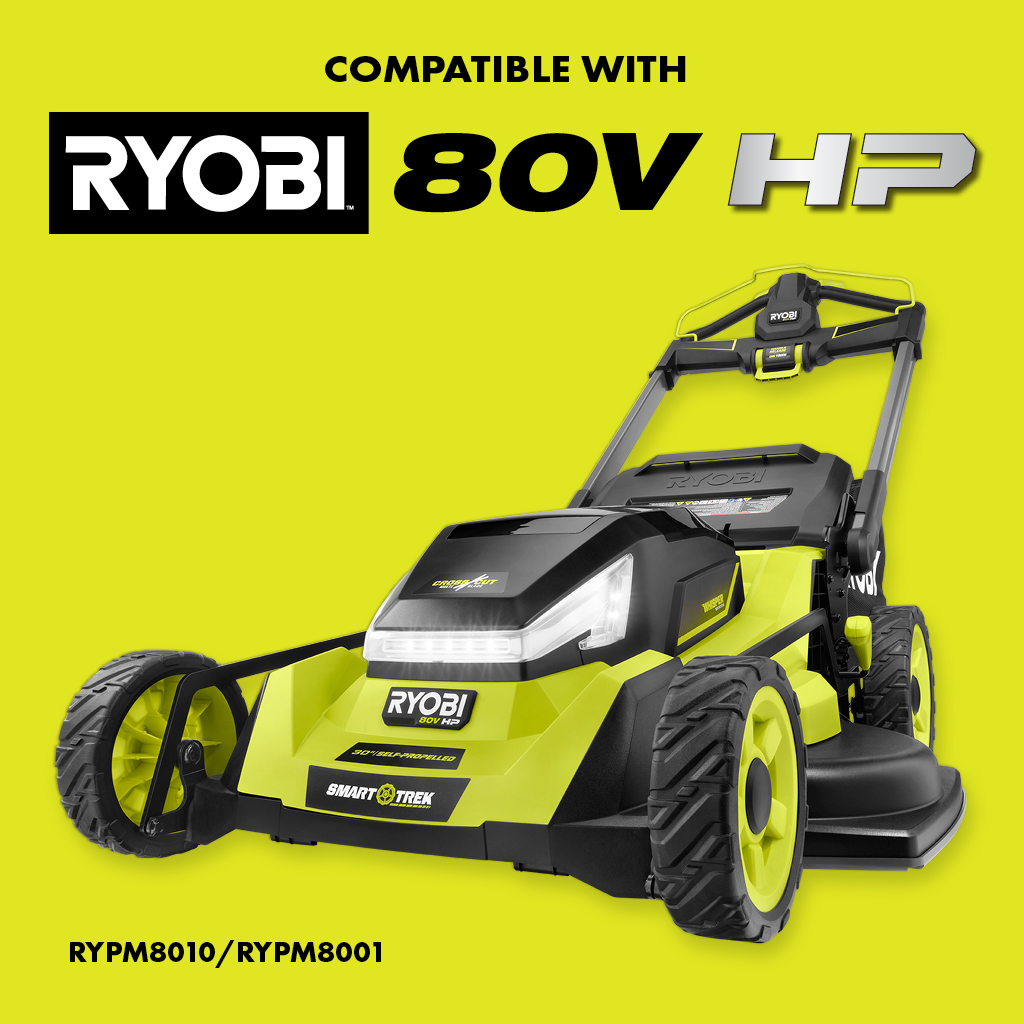Optimized for RYOBI 80V 30” Mower