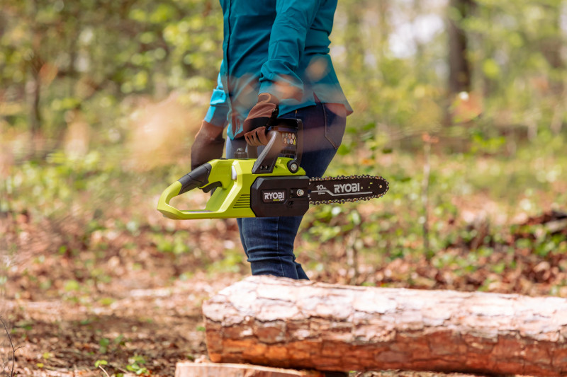 Ryobi 10 cordless deals chainsaw