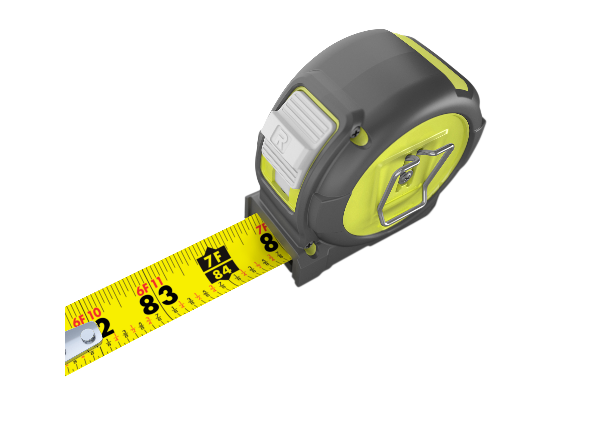 RYOBI 6ft Keychain Tape Measure